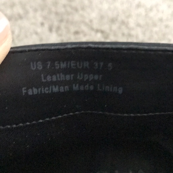 Via Spiga black leather ankle booties 7.5 - Picture 5 of 5